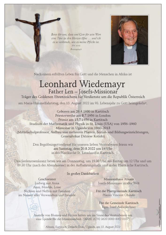 Leonhard Wiedemayr